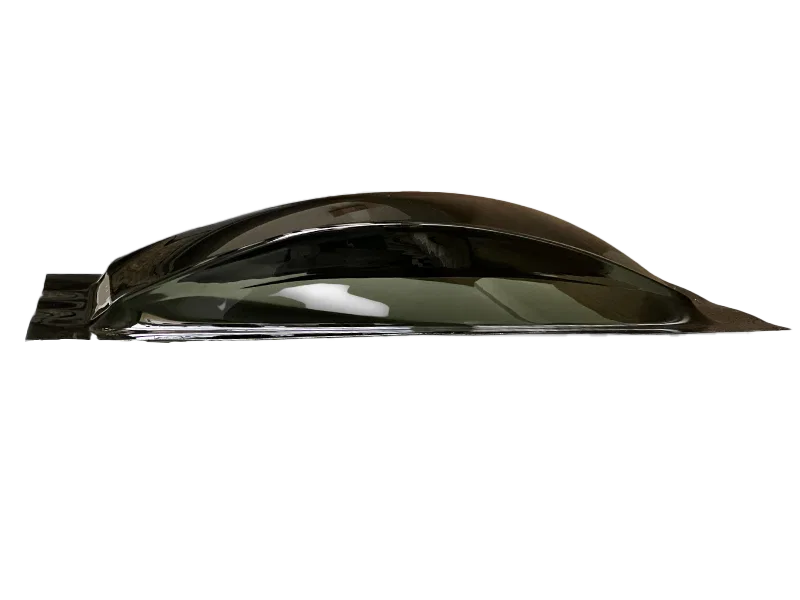 SL1422B-LP – S.RECREATION Skylight, 4-1/2 Inch High Bubble Type Dome Mounts Outside RV Rectangular For 22 Inch Length...